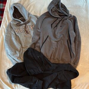 Set of Three Hoodies for Men